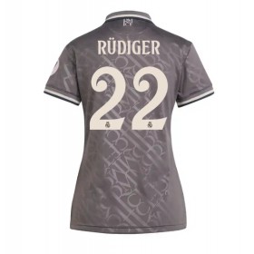 Real Madrid Antonio Rudiger #22 Tredje Kläder Dam 2024-25 Kortärmad